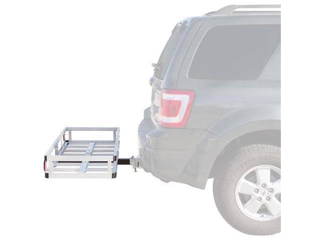 48x22 Aluminum Hitch Cargo Carrier with Hitch Pin Y3532