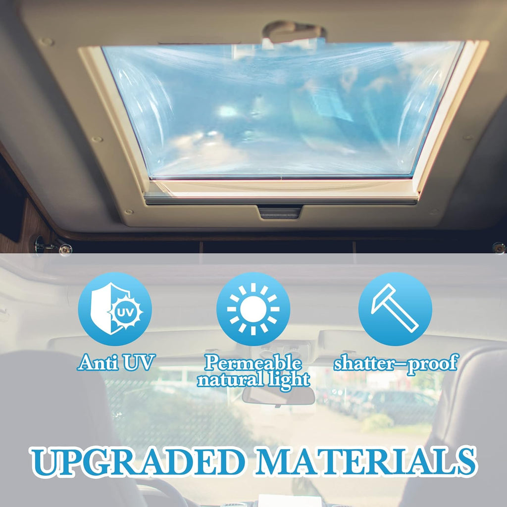 Transparent RV Skylight Kit 14 x 22 Inch ID, 18 x 26 Inch OD M5828