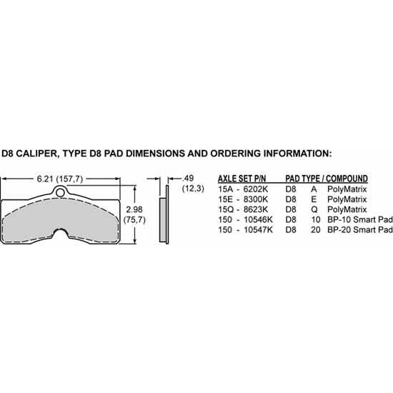 Black Front Caliper H20922