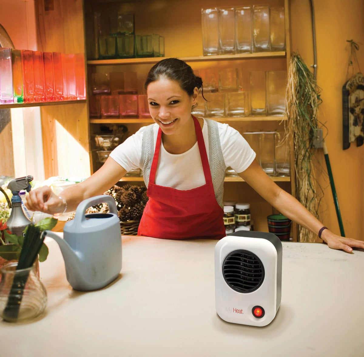 White Personal Heater J636629