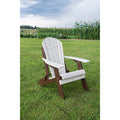 Speckled Maple/Brown Folding Adirondack Chair B3971