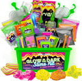 Glow in The Dark Slime Kit, 39 Piece Kit with Glitter J1132