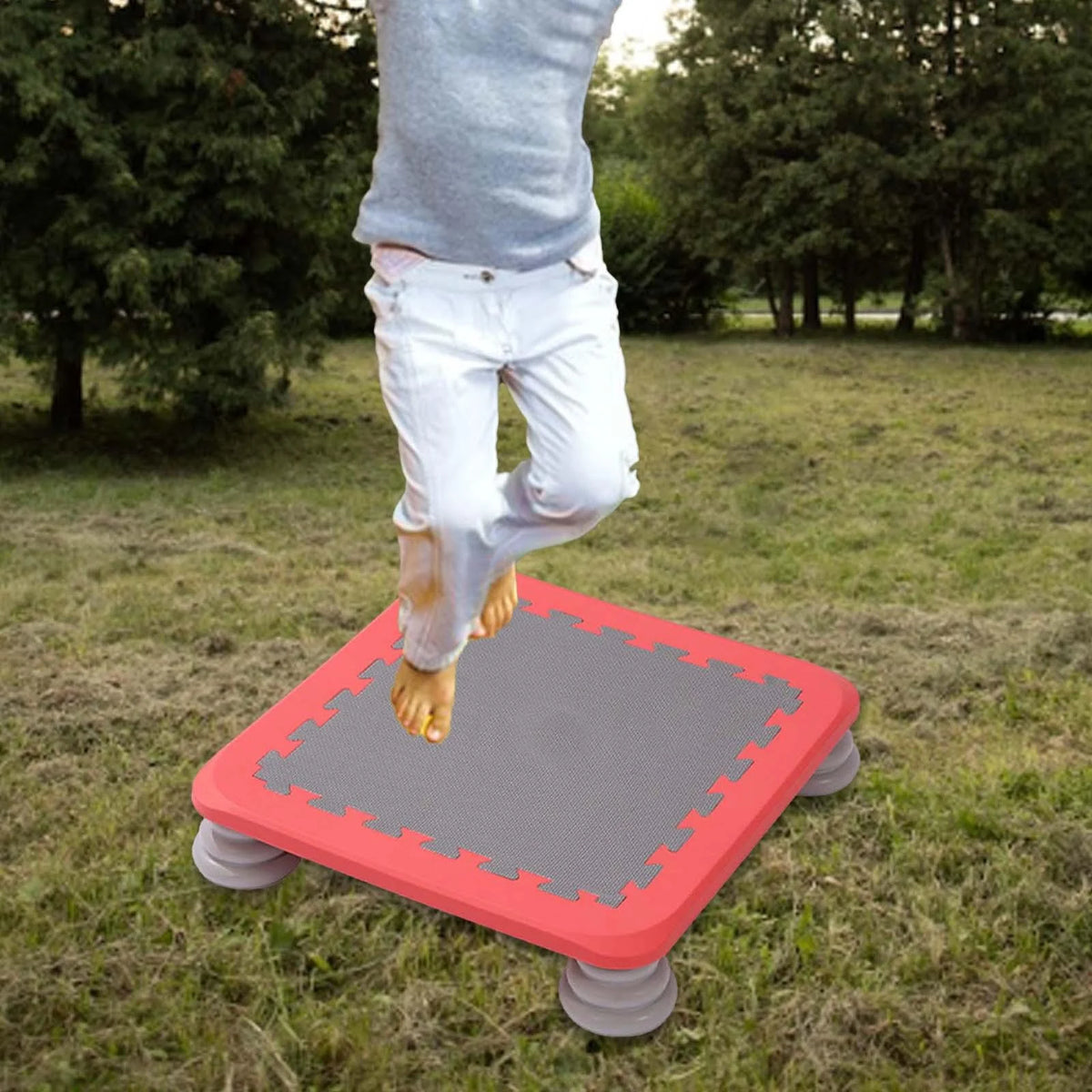 Red Mini Kids Trampoline U9215