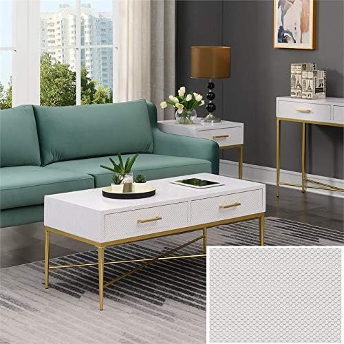 White Scallop Coffee Table Q455334