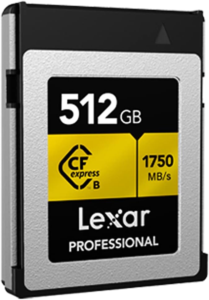512 GB CFexpress Type B Memory Card Bundle with USB 3.2 Gen 2x2 Reader F926915