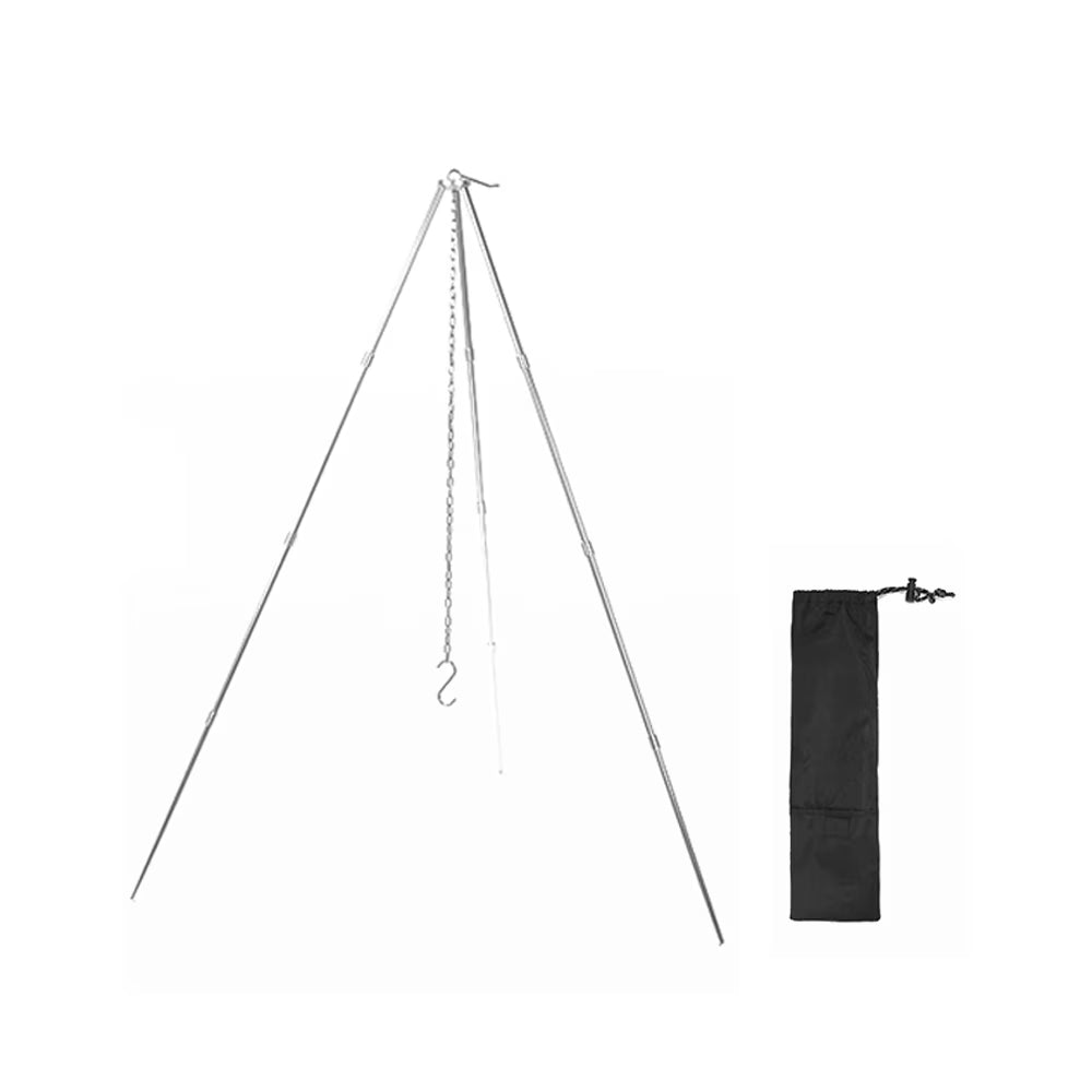 Portable Aluminum Alloy Tripod Bonfire Rack G970952